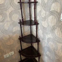 قفسه چوبی دکوری ۵ طبقه