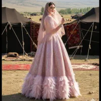 جدیدترین لباس محلی پنل سنگدوزی مدل پر تنخور لاکچری|لباس|شیراز, شاهچراغ|دیوار