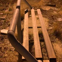 نیمکت آهن ۲ عدد