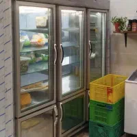 یخچال ایستاده / یخچال ویترینی/یخچال استیل ۶ درب|فروشگاه و مغازه|رشت, دروازه لاکان|دیوار