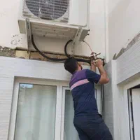 نصب کولرگازی جابجایی و شارژ گاز