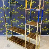 آبکاری طلایی رگال کف توری آینه پنجره ای