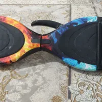 اسکوتر برقی رنگ آب وآتش|دوچرخه، اسکیت، اسکوتر|کرمانشاه, |دیوار