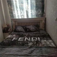 روتختی دونفره بادوعدد پرده پانچ