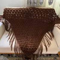 اشارپ بافته شده با نخ ترک