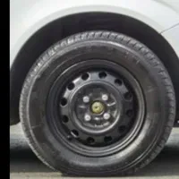 ۲ حلقه رینگ و لاستیک تیبا - پراید