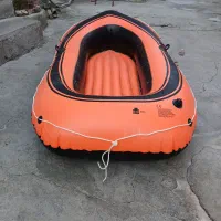 قایق بادی ۴نفره ۳۲۰کیلوگرم با پارو وپمپ برقی Intex|غواصی و ورزش‌های آبی|صحنه, |دیوار