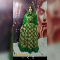 لباس محلی|لباس|باغ ملک, |دیوار