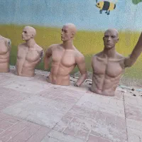 مانکن کامل مردانه مارک پاپتی و مانکن سر