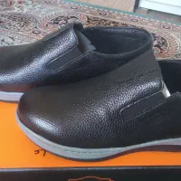 دو کفش چرم طبیعی سایز ۴۲