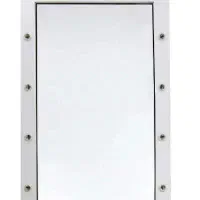 آینه قدی چراغدار سفید