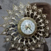 ساعت دیواری برنجی شیک