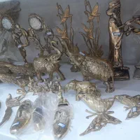 حراج برنز حیوانات قو تندیس
