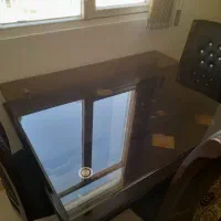 غذاخوری ۴نفره،رنگ قهوهای تیره