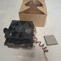 cpu amd سی پی یو + فن خنک کننده|قطعات و لوازم جانبی رایانه|فردیس, شهرک شهید حسینی|دیوار