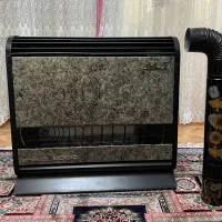 بخاری گازی کاملا سالم و قابل استفاده