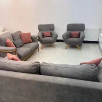 مبل هفت نفره چوب راش