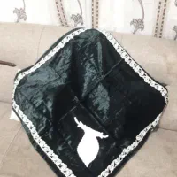 ترمه مخمل مشکی گلدار قدیمی استر دار نو سالم تمیز|لباس|تهران, عبدل‌آباد|دیوار