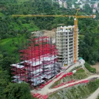 تهاتر اسکلت ساختمان