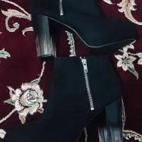 پوتین ساق کوتاه مجلسی مارک چین ،ولی ترکیه ارسال شد|کیف، کفش، کمربند|قزوین, |دیوار