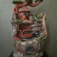 آبنما طرح کلبه جنگلی