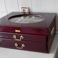 باکس یا کنسول قاشق چنگال چوبی