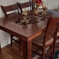میز غذاخوری ۴ نفره