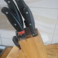 قیچی قند وسرویس ۸ تکه کارد اشپزخانه