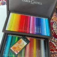 مداد رنگی فابر اصل ۷۲ رنگ جعبه چوبی|لوازم التحریر|تهران, بهار|دیوار
