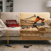 تعمیرات مبل در منزل همراه با تخفیف سیار