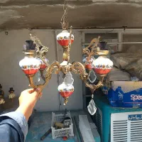 انواع لوستر  برنجی برای دوره قاجار