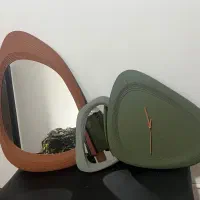 ست ساعت دیواری و آینه اهورا