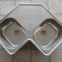 سینک گوشه دو قلو البرز