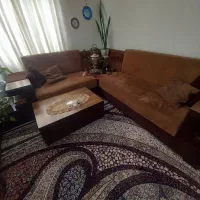 مبل ال و راحتی خیلی سنگین و محکم  مناسب بچه دارها