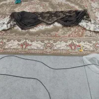 دست دوم  سهعدد پرده باحریربا آستر