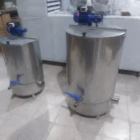 دیگ استیل پاتیل دوجداره پاتیل پخت شیر جوش پروسس|ماشین‌آلات صنعتی|تهران, الهیه|دیوار