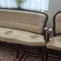 میز مبل 8 نفره و نهار خوری 6 نفره 4000000|مبلمان خانگی و میز عسلی|خزل, |دیوار