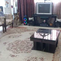 مبل سلطنتی ۹ نفره و میز عسلی