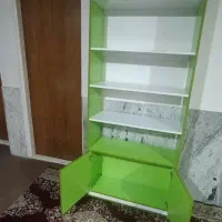 کمدو کتابخانه|کتابخانه، شلف، قفسههای دیواری|اسفراین, |دیوار