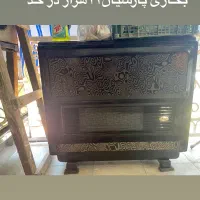 بخاری پارسیان نیکالا فروزان|بخاری، هیتر، شومینه|صومعه‌سرا, |دیوار