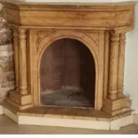 شومینه سنگی تراورتن