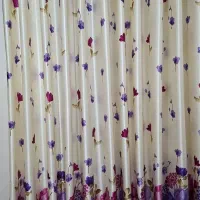 پرده اتاق خواب جنس ساتن اعلا، سالم