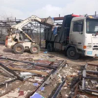 حمل نخاله وتخریب بابکت،بادسان،پیکور