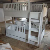 تخت دو طبقه ام دی اف