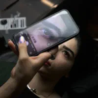 مدل رایگان اکستنشن مژه با۴سال سابقه کار|خدمات آرایشگری و زیبایی|مشهد, هنرستان|دیوار
