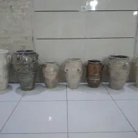 گلدان های پتینه  سفالی وسرامیکی