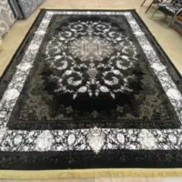 فرش مشکی دیزاین پتینه ۱۲ ،۹ و ۶ مشهد