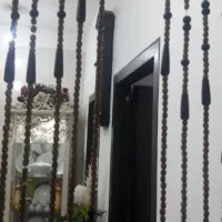 پرده زینتی چوبی و باد بزن چینی