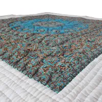 لحاف کرسی درجه یک پنبه ای با کیفیت نونو با میزش