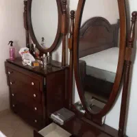 سرویس خواب راش مدل گوزل رنگ فندقی|تخت و سرویس خواب|تهران, جیحون|دیوار